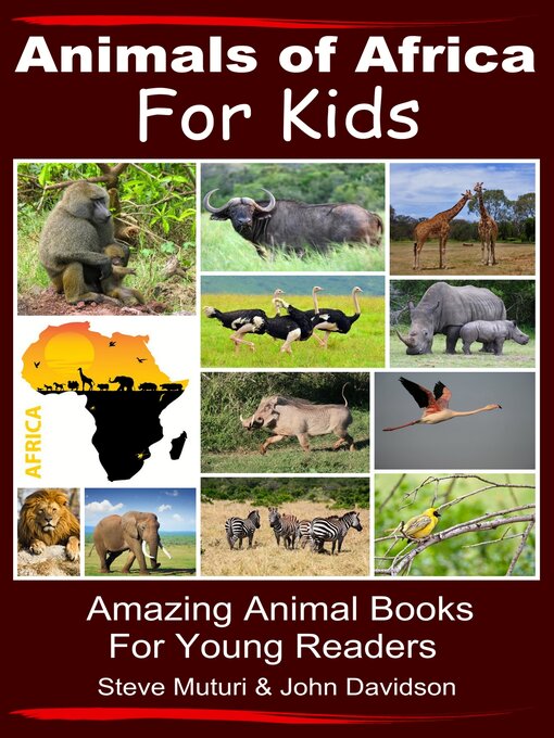 Cover image for Animals of Africa For Kids Amazing Animal Books for Young Readers